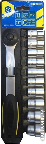 Набор торцевых головок Vorel 58602 (11 предметов)