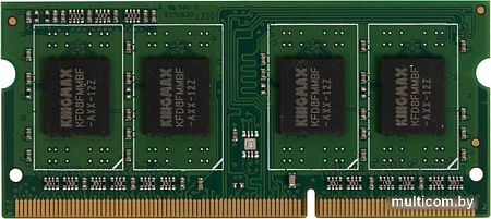 Оперативная память Kingmax 4ГБ DDR3 SODIMM 1600 МГц KM-SD3-1600-4GS