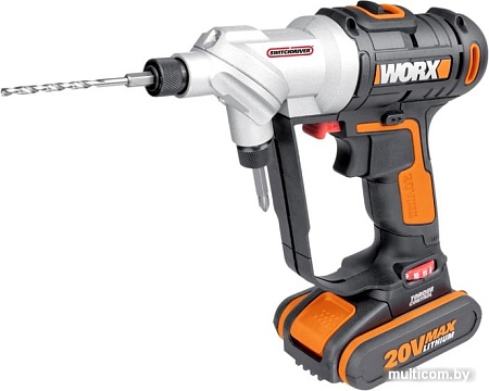 Шуруповерт Worx WX176.2 (с 1-им АКБ, кейс)