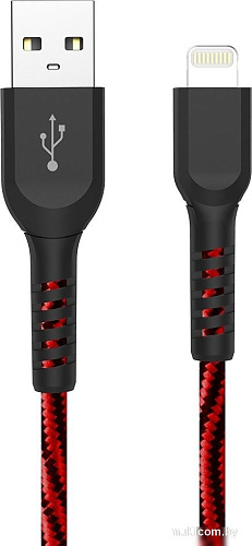 Atomic Flexstick Game+ 30.327 USB Type-A - Lightning (1.5 м, черный/красный)