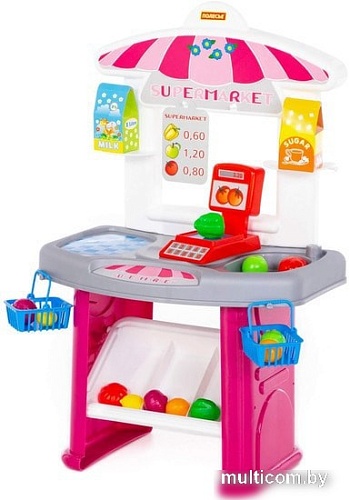Магазин игрушечный Полесье Супермаркет 53404