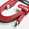 Кабель Meki GH-T-2RD HDMI - HDMI (2 м, красный)