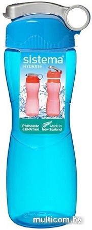 Бутылка для воды Sistema 590 (синий)