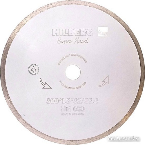 Отрезной диск алмазный Hilberg HM680