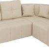 Угловой диван Mebelico Кембридж угловой 108829 (правый, экокожа, бежевый)