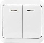 Выключатель Smart Buy SBE-03w-10-SW2-1