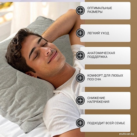 Спальная подушка Mio Tesoro 4сМТ05л 50x70