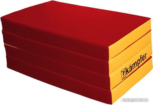 Элемент комплекса Kampfer Мат складной №7 (красный/желтый)