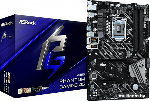 Материнская плата ASRock Z390 Phantom Gaming 4S