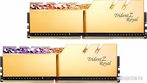 Оперативная память G.Skill Trident Z Royal 4x16GB PC4-25600 F4-3200C14Q-64GTRG