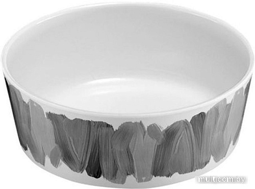 Миска TarHong Water Color Brush Stroke PTD3060PBMBS (белый/серый)