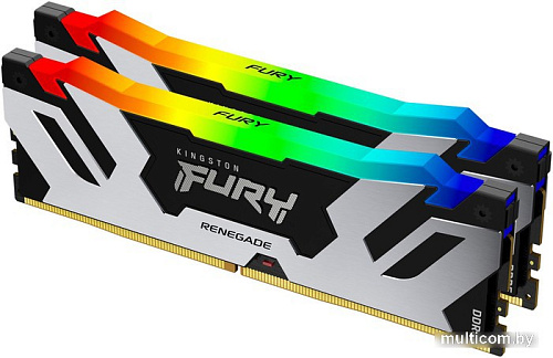 Оперативная память Kingston FURY Renegade RGB 2x32ГБ DDR5 6000МГц KF560C32RSAK2-64