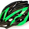 Cпортивный шлем Favorit IN20-L-GN (L, черный/зеленый)