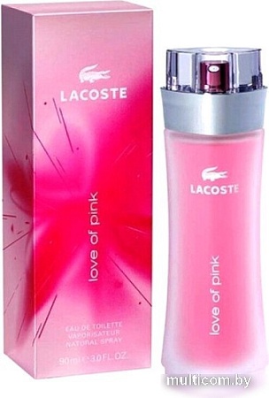 Туалетная вода Lacoste Love Of Pink EdT (90 мл)