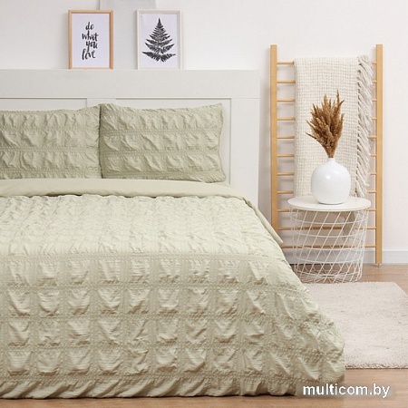 Постельное белье Love Life Texture 2сп 10323179 (зеленый)
