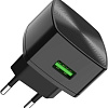 Сетевое зарядное Hoco C70A (черный)