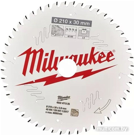 Пильный диск Milwaukee 4932471325