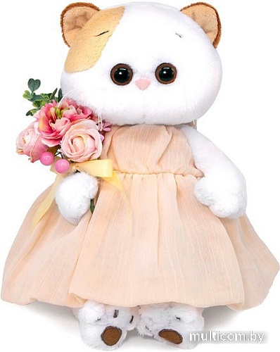 Классическая игрушка BUDI BASA Collection Кошечка Ли-Ли с летним букетом LK24-081 (24 см)