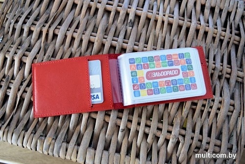 Визитница EZcase Мини С6 red (красный)