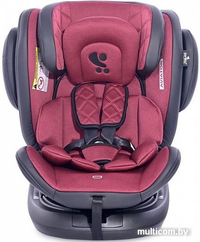 Детское автокресло Lorelli Aviator SPS Isofix (красный/черный)