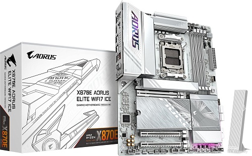 Материнская плата Gigabyte X870E Aorus Elite WiFi7 Ice