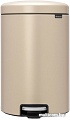 Brabantia Pedal Bin NewIcon 20 л (минерально-золотой)