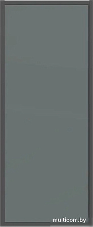 Душевая стенка Grossman Style 90x195 200.K33.05.90.21.10 (черный матовый, стекло тонированное)