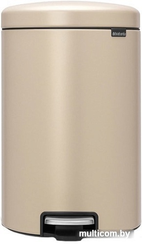Brabantia Pedal Bin NewIcon 20 л (минерально-золотой)