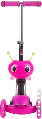 Самокат Novatrack Disco-kids Saddle 2019 120S.DISCOKIDS.PN9 (розовый)