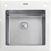 Кухонная мойка Tolero Ceramic glass TG-500 (белый)