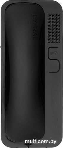 Абонентское аудиоустройство Cyfral Unifon Smart U (черный)