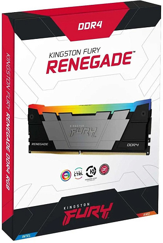 Kingston FURY Renegade RGB 4x8ГБ DDR4 3600 МГц KF436C16RB2AK4/32