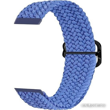 Ремешок Rumi Wick из плетеного нейлона для Huawei Band 7 (синий)