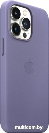 Чехол для телефона Apple MagSafe Leather Case для iPhone 13 Pro (сиреневая глициния)