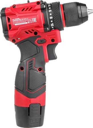 Дрель-шуруповерт Wortex LX BD 1215-1 Li 1333698 (с 1-им АКБ, кейс)