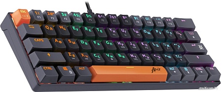 Клавиатура Defender Apex GK-002 (черный/серый)