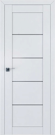 Межкомнатная дверь ProfilDoors 2.11U 80x200 (аляска/стекло графит)