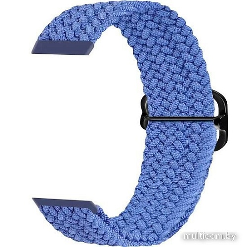 Ремешок Rumi Wick из плетеного нейлона для Huawei Band 7 (синий)