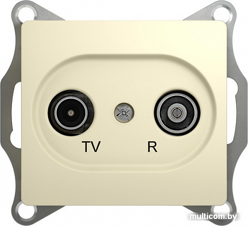 Розетка телевизионная Schneider Electric Glossa GSL000294 (бежевый)