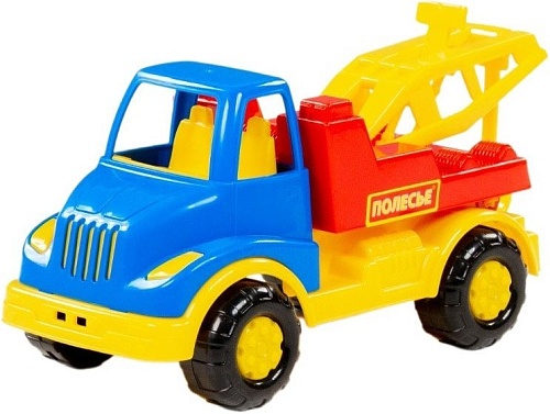 Автомобиль с краном Полесье Леон 68217