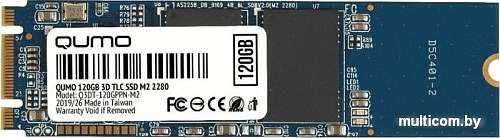 SSD QUMO Novation TLC 3D 120GB Q3DT-120GPPN-M2