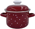 Кастрюля Лысьвенские эмали White Dots С-1615АП2/8Вш
