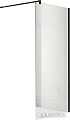 Душевая стенка Aquatek 140x200 AQ WIW 14020BL (черный/прозрачное стекло)