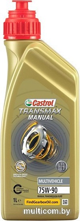 Трансмиссионное масло Castrol Transmax Manual Multivehicle 75W90 15D816 1 л