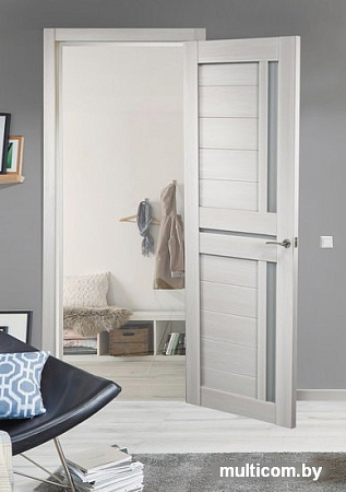 Межкомнатная дверь Velldoris Duplex 3 70x200 (дуб белый, мателюкс)