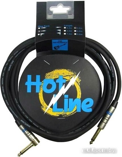 Гитарный кабель Leem HOT-3.0SL (3.05м) (3.05 м)