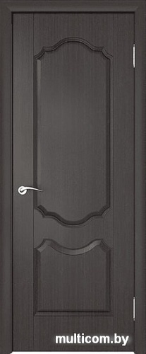 Межкомнатная дверь Юркас Орхидея ДГ ПВХ 90x200 (венге)