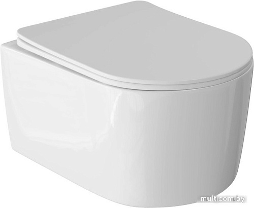 Унитаз White Wave Solo (белый глянец)