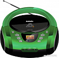 Портативная аудиосистема BBK BX165BT (черный/зеленый)