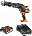 Пистолет для герметика AEG Powertools BKP18C-310LI-201B (с 1-им АКБ)